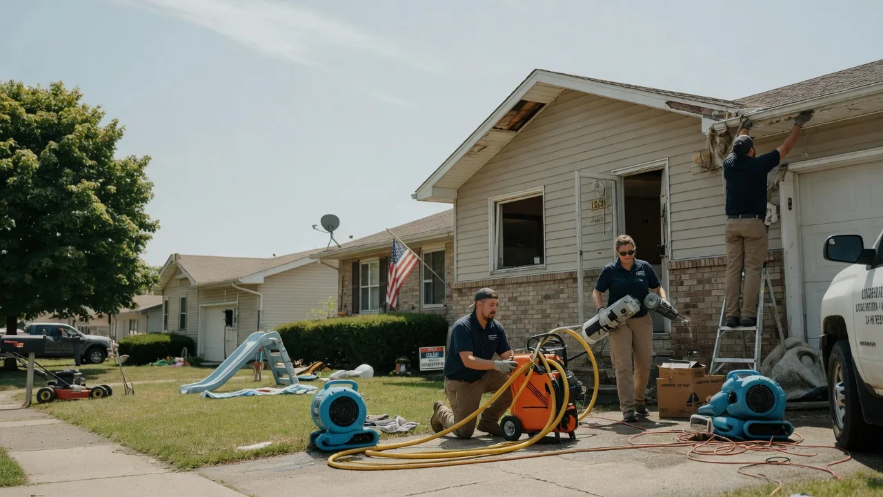 Water Damage Restoration in Grassflat, PA near me